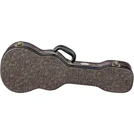 Кейс для укулеле Luna Guitars Tooled Leather Tenor Ukulele Hard Case Brown