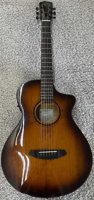 Breedlove PSCA42CEMYMY ECO Pursuit Exotic S Concertina Amber CE Myrtlewood -BST