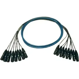 Мультикор Whirlwind Medusa Multitrack Fanout 16-канальный XLR Female–XLR Male 25'