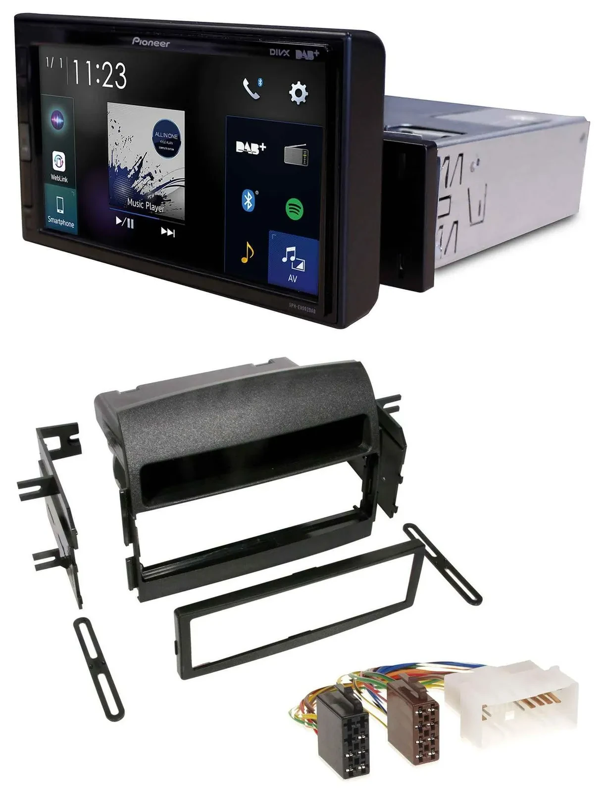 Pioneer DAB MP3 Bluetooth USB Autoradio für Hyundai Sonata (NF, 2005-2008)