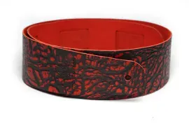 Ремень для гитары Mamba straps MB6061-123 Red Tigina