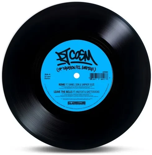 Виниловая пластинка DJ Cosm - Rome / Leave The Bells / All Or Nothing [New 7" Vinyl]