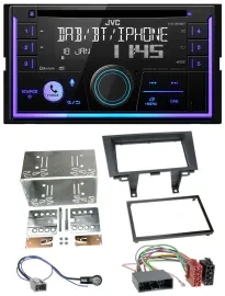 JVC MP3 USB 2DIN DAB Bluetooth CD Autoradio für Honda CR-V RE5/RE6/RE7 06-12