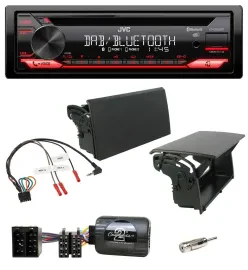 JVC CD DAB USB Bluetooth Lenkrad Autoradio für Citroen Berlingo 1996-2007
