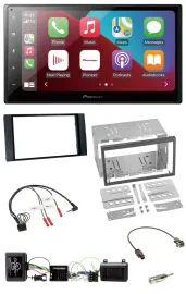 Pioneer USB Lenkrad DAB 2DIN Bluetooth Autoradio für Ford Kuga 2008-12 schwarz