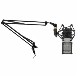 Микрофон для стрима Samson C01U Pro USB (набор) с держателем, поп-фильтром и стойкой