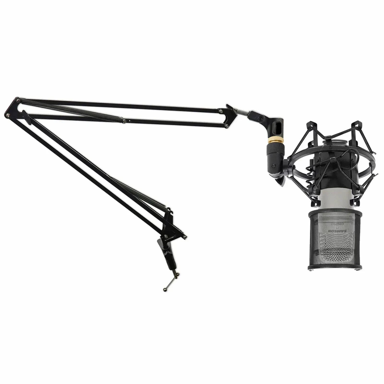 Микрофон для стрима Samson C01U Pro USB (набор) с держателем, поп-фильтром и стойкой