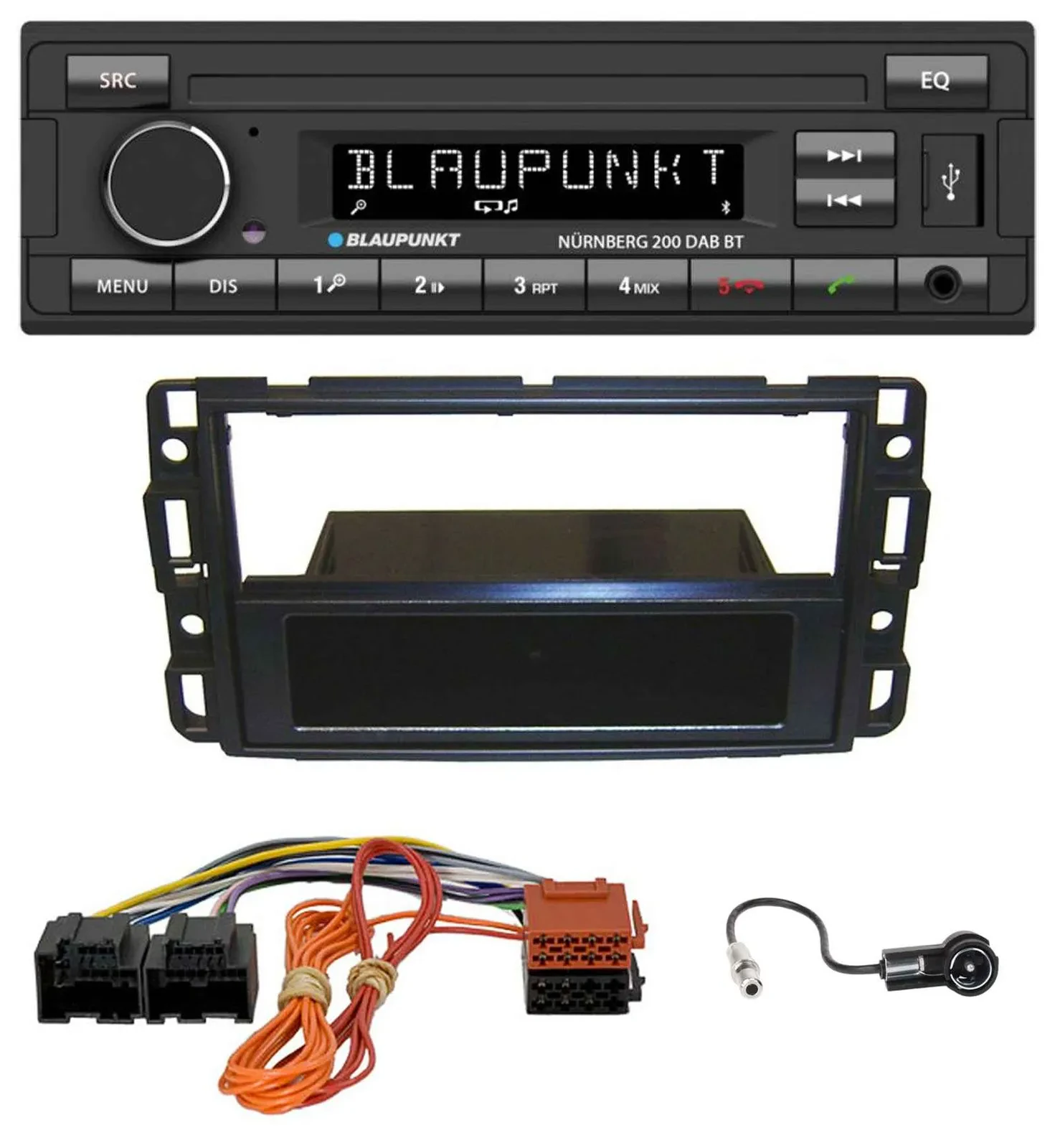 Blaupunkt USB DAB MP3 Bluetooth Autoradio für Cadillac BLS (2006-2010)