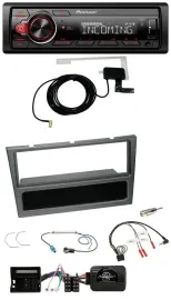 Pioneer USB Lenkrad DAB Bluetooth Autoradio für Opel Corsa C Meriva Vectra C Tig