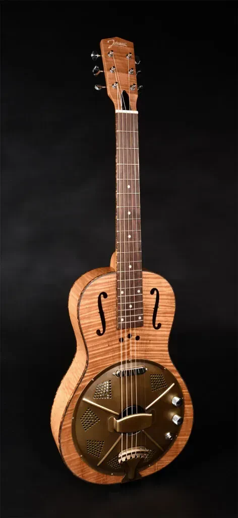 Резонаторная гитара Johnson JR-860E-MA Flamed Okoume