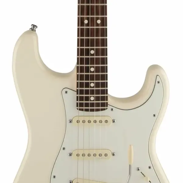 Fender Jeff Beck Stratocaster Electri c Guitar Olympic White