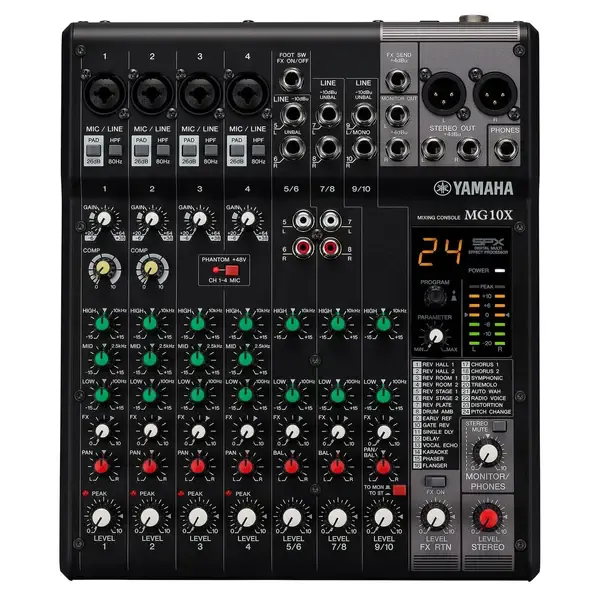 Микшерный пульт Yamaha MG10X Mixing Console