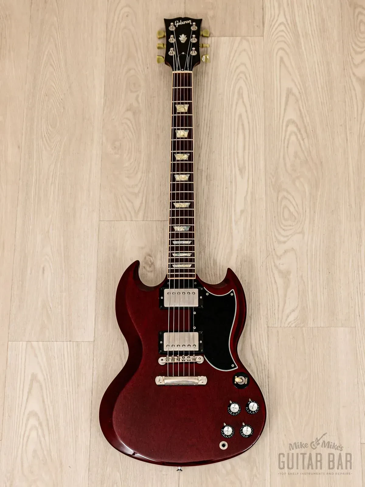 Электрогитара Gibson 1962 SG Standard HH Heritage Cherry w/case USA 1990