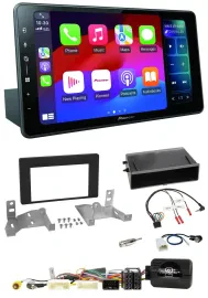 Pioneer Bluetooth DAB Lenkrad USB Autoradio für Toyota Aygo AB7 ab 2022 schwarz