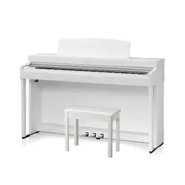 Цифровое пианино классическое Kawai CN301W с банкеткой