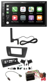 Pioneer USB 2DIN Bluetooth DAB MP3 Autoradio für BMW X3 E83 2004-2010 mittig