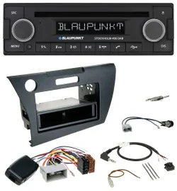 Blaupunkt Lenkrad Bluetooth DAB CD USB Autoradio für Honda CR-Z 2010-2013