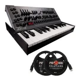 Roland JD-08 Tabletop Sound Module Boutique Synthesizer Bundle with Accessories