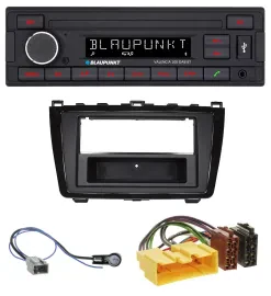 Blaupunkt DAB MP3 Bluetooth USB Autoradio für Mazda 6 (08-12) - glänzend