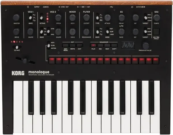 Синтезатор Korg Monologue BK