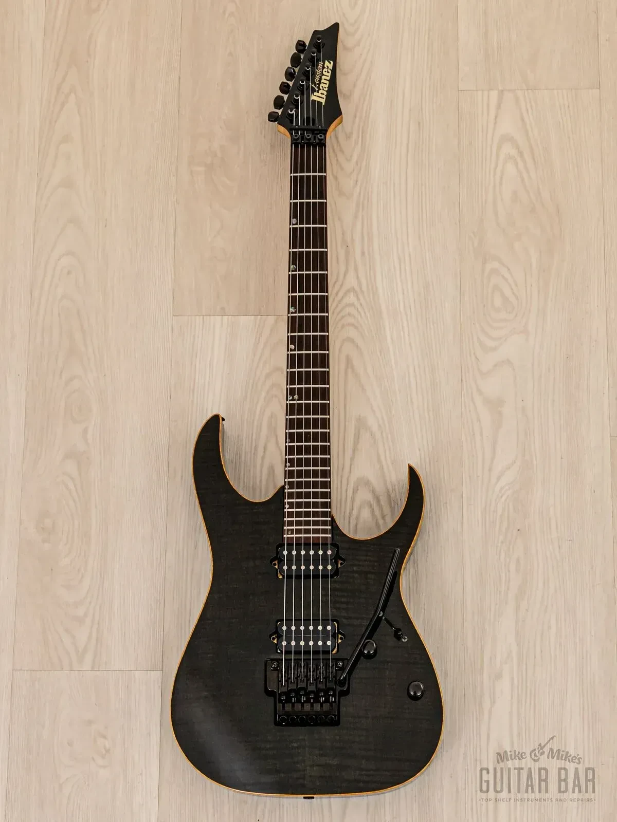 Электрогитара Ibanez RG1702 J Custom HH Silky Black Japan 1996