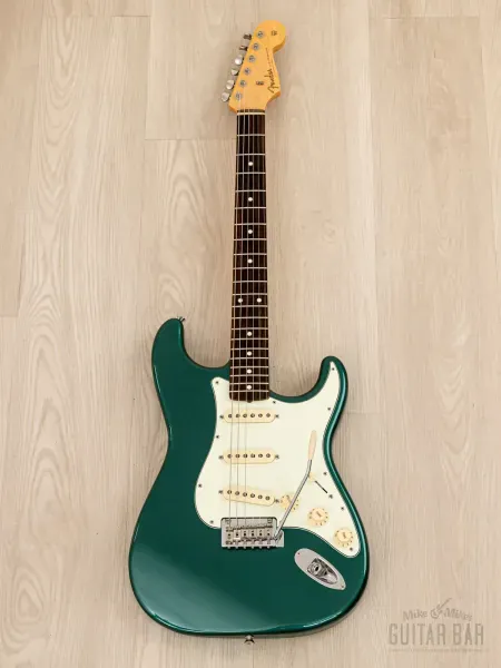 Электрогитара Fender Hybrid 60s Stratocaster SSS Sherwood Green w/gigbag Japan 2017