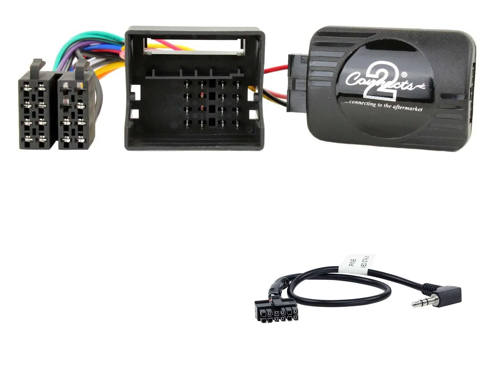 Connects2 Lenkradadapter für BMW 3er E46 5er E39 X5 7er Mini 40 PIN Alpine 42-BM