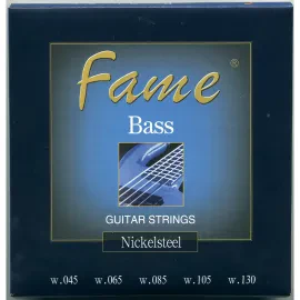 5er Bass Saiten Set 45-130 Nickel Plated Steel Light Roundwound Longscale