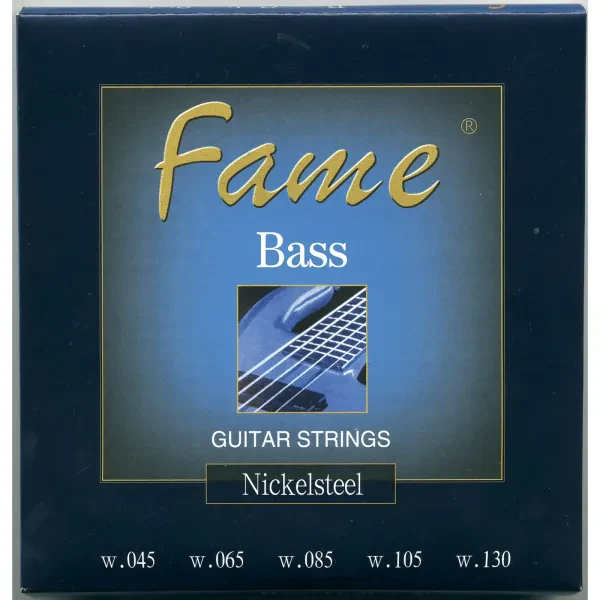 5er Bass Saiten Set 45-130 Nickel Plated Steel Light Roundwound Longscale