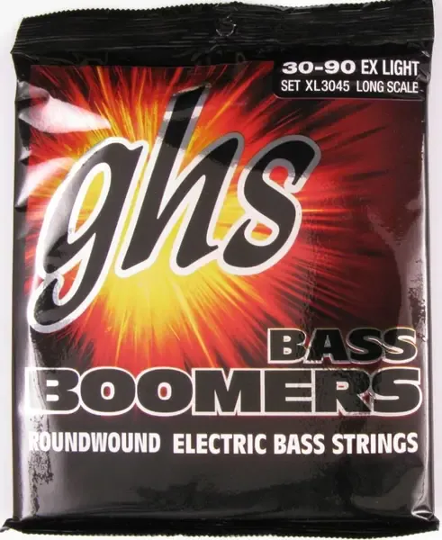 Струны для бас-гитары GHS XL3045 Boomers 30-90