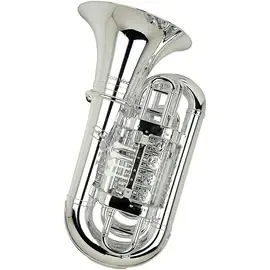 Туба Cool Wind CTU-200 Metallic Series 4-Valve Plastic BBb Tuba Silver