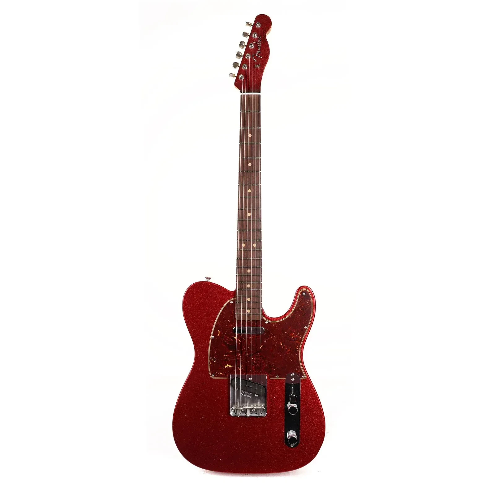 Электрогитара Fender Custom Shop 1963 Telecaster Matching Headstock Red Sparkle Journeyman Relic