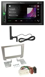 Pioneer MP3 DAB AUX 2DIN Bluetooth Autoradio für SSangYong Rexton ab 2013