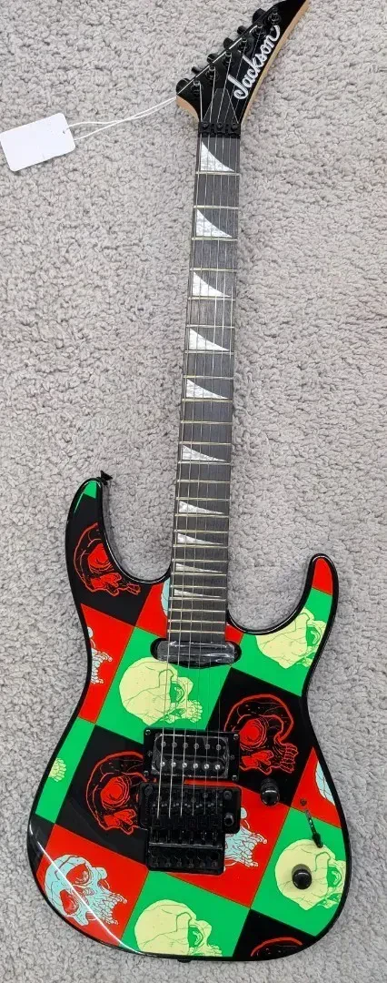 Электрогитара Jackson X Series Dinky DK1A Warhol, накладка грифа амарант