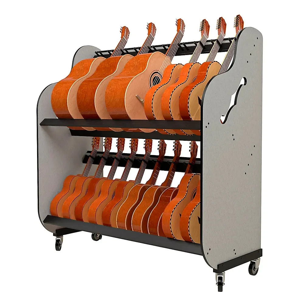 A&S Crafted Products The Band Room Mariachi Instrument Storage Rack
