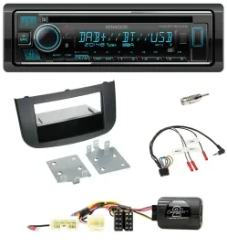 Kenwood Lenkrad Bluetooth DAB USB CD Autoradio für Mitsubishi Colt Z3B/Z3V/Z30/Z