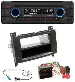 Автомагнитола для Mercedes Viano/Vito 2006–2014 Blaupunkt Bluetooth, USB, CD, MP3, AUX, черный