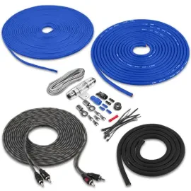 Belva BAK82BL Complete 8 Gauge 2-Channel Car Amplifier Installation Wiring Kit