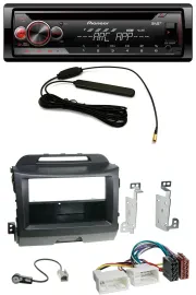 Pioneer CD USB AUX DAB MP3 Autoradio für Kia Sportage 3 SL 10-15 schwarz