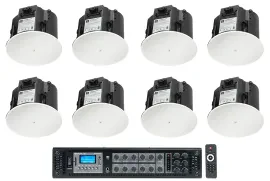 Аудиосистема для ресторанов JBL Control 426C/T + RCS650-6 6.5", 70V (набор, 8 шт.)