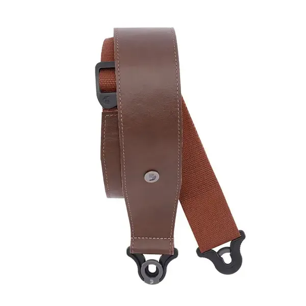 Ремень для гитары D'Addario Comfort Leather Auto-Lock Guitar Strap 2.5" Brown