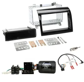 Radioset Lenkradadapter DIN Autoradio für Fiat Ducato 12-15 piano schwarz