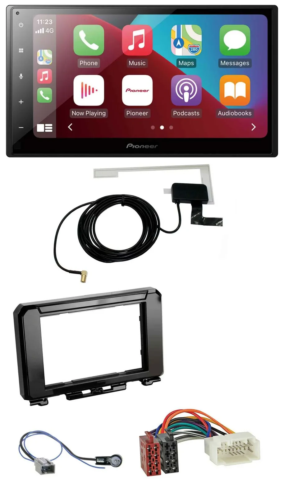 Автомагнитола для Suzuki Jimny GJ (с 2018) Pioneer 2DIN USB Bluetooth DAB MP3