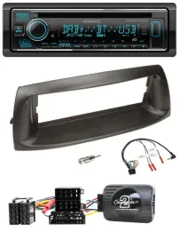 Автомагнитола для Fiat Punto 1999–2005 Kenwood Bluetooth, DAB, USB, CD