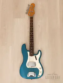 Бас-гитара Fender Precision Bass P Lake Placid Blue w/case USA 1966