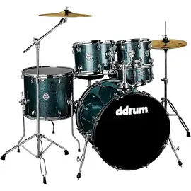 Ударная установка аккустчиеская ddrum D2 5-piece Complete Drum Kit Deep Aqua Sparkle