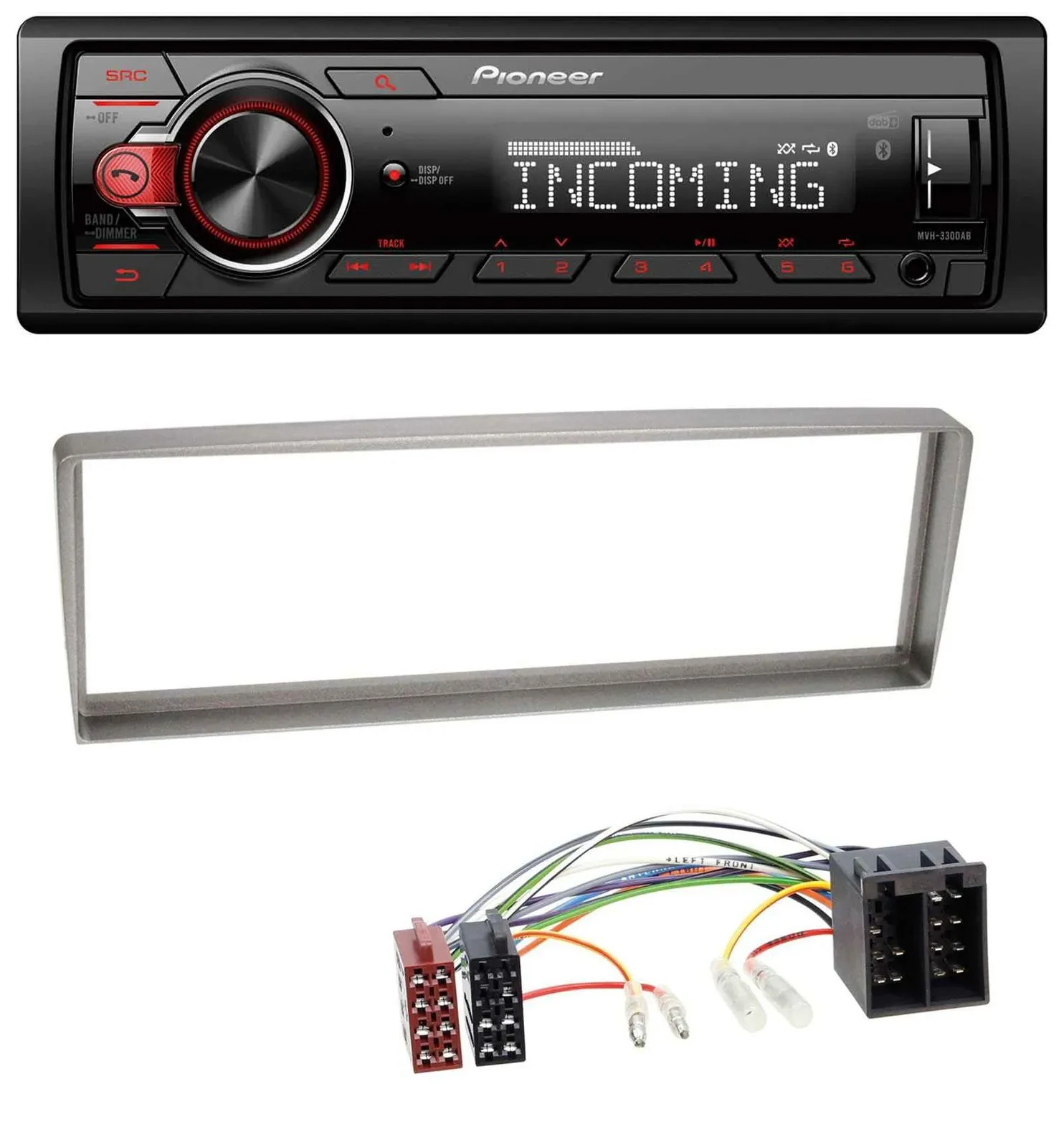 Pioneer Bluetooth USB DAB MP3 Autoradio für Alfa Romeo 156 (2003-2005)