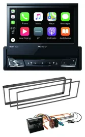 Pioneer DVD Bluetooth DAB USB MP3 Autoradio für Peugeot 307, 1007 (2001-2009)
