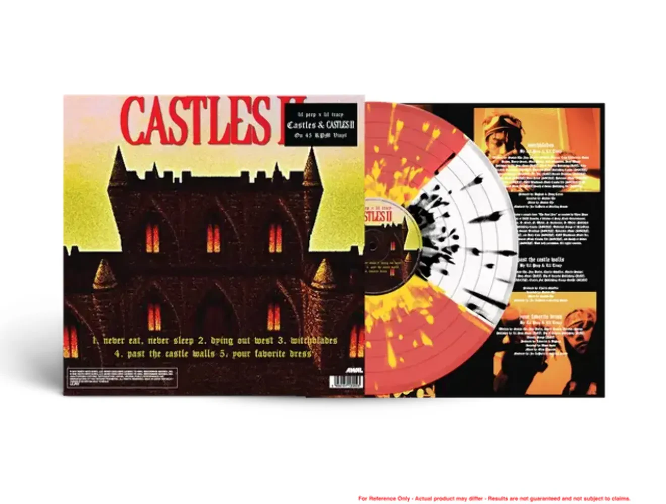 Lil' Peep - Castles I & II [White, Black, Red & Yellow Vinyl] NEW Vinyl