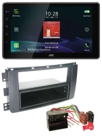 JVC DAB MP3 Bluetooth USB Autoradio für Smart ForTwo 451 ForFour 454 Quadlock